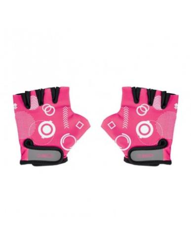 Globber Xs 2 528006 Κοντά Γάντια Ποδηλασίας Παιδικά Ροζ