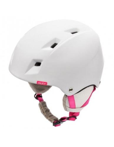 Meteor Kiona ski helmet white pink 2485024852