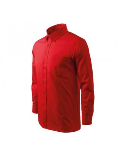Malfini Style LS M MLI20907 red shirt