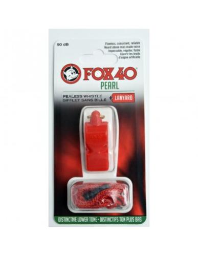 Whistle FOX 40 Pearl string 97030108 red