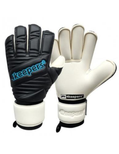 4Keepers Retro IV Black RF Junior Gloves S815009