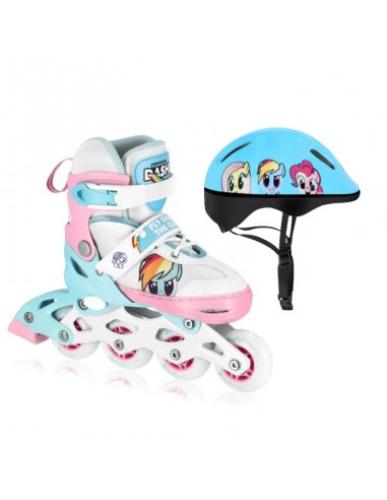 Set of inline skates helmet Spokey Candy Jr SPK943355 3337
