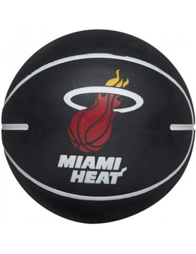 Wilson NBA Dribbler Miami Heat Mini Ball WTB1100PDQMIA