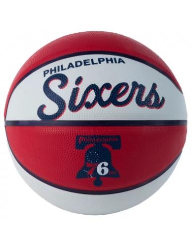 Wilson Team Retro Philadelphia 76ers Mini Ball WTB3200XBPHI