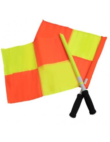 Referee flags with a handle 2 pcs Classic