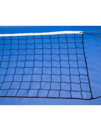 Black tournament and training volleyball net