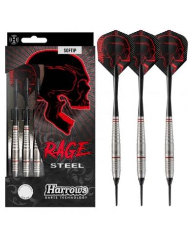 Harrows Rage Steel softip Ragesteel 16966 darts