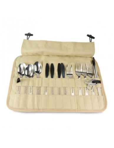 Offlander tourist cutlery set in case OFFCACC27