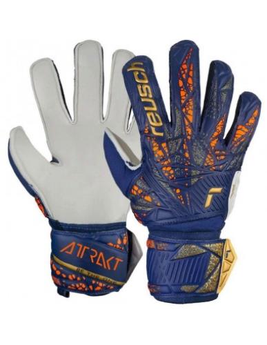 Reusch Attrakt Solid Jr 5472515 4410 goalkeeper gloves