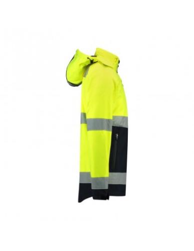 Rimeck Bicolor EN ISO 20471 Softshell Jacket M MLIT5297 fluorescent yellow