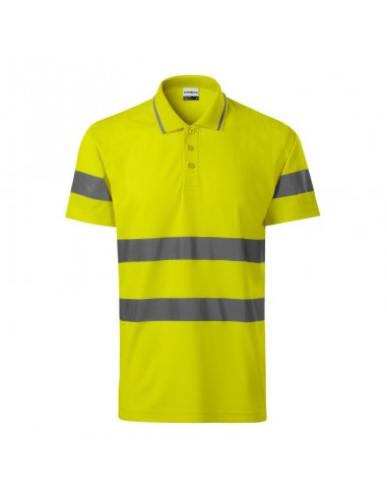 Rimeck HV Runway M polo shirt MLI2V997 fluorescent yellow