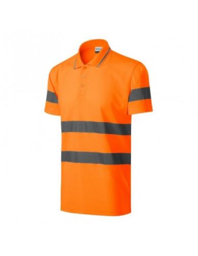 Rimeck HV Runway M polo shirt MLI2V998 fluorescent orange