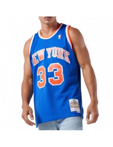 Mitchell Ness NBA Swingman New York Knicks Patric Ewing TShirt SMJYGS18186NYKROYA91PEW