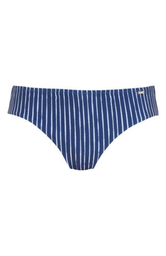 Ριγέ bikini-slip σε μπλε χρώμα