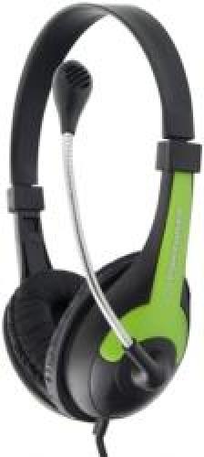 ESPERANZA EH158G STEREO HEADPHONES WITH MICROPHONE ROOSTER GREEN