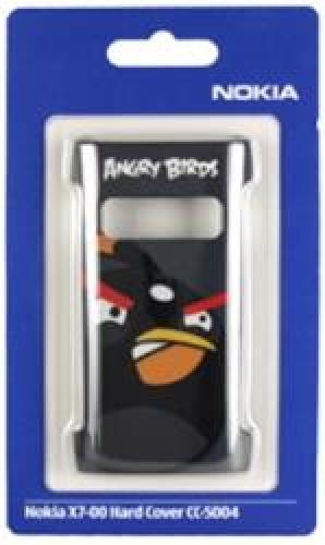 NOKIA FACEPLATE CC-5004 ANGRY BIRDS FOR X7 BLACK PLASTIC