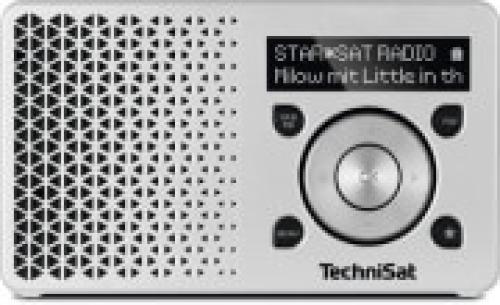 TECHNISAT DIGITRADIO 1 DAB+ / FM RECHARGEABLE RADIO SILVER