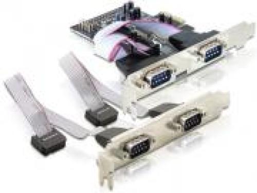 DELOCK 89178 PCI EXPRESS CARD TO 4X SERIAL