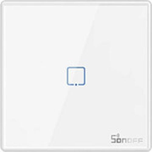 SONOFF T2EU1C-RF WIRELESS TOUCH SMART WALL SWITCH WHITE