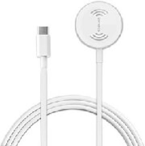 4SMARTS WIRELESS CHARGER VOLTBEAM MINI 2.5W FOR APPLE WATCH WITH USB-C CABLE 1M WHITE