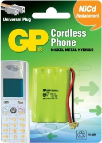 BATTERY FOR CORDLESS PHONE GP 3*AAA 3.6V NIMH 550MAH GPT207
