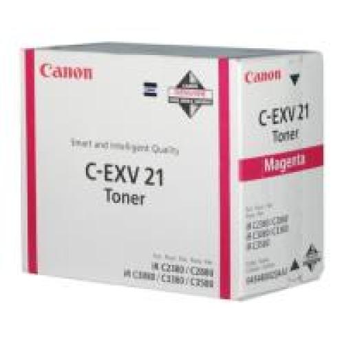 ΓΝΗΣΙΟ TONER CANON C-EXV21 MAGENTA ΜΕ OEM: 0454B002