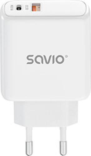 SAVIO LA-06 WALL USB CHARGER QUICK CHARGE POWER DELIVERY 3.0 30W