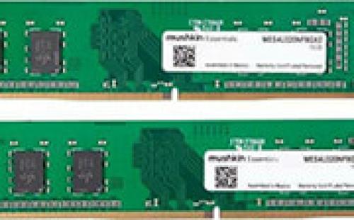 RAM MUSHKIN MES4U320NF8GX2 ESSENTIALS SERIES 16GB (2X8GB) DDR4 3200MHZ DUAL CHANNEL