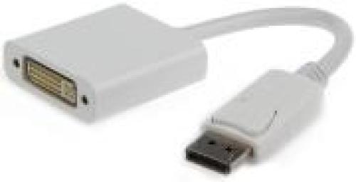 CABLEXPERT A-DPM-DVIF-002-W DISPLAYPORT TO DVI ADAPTER CABLE WHITE