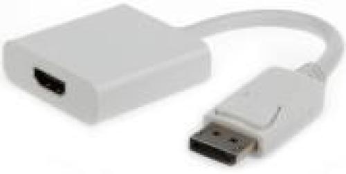 CABLEXPERT A-DPM-HDMIF-002-W DISPLAYPORT TO HDMI ADAPTER CABLE WHITE