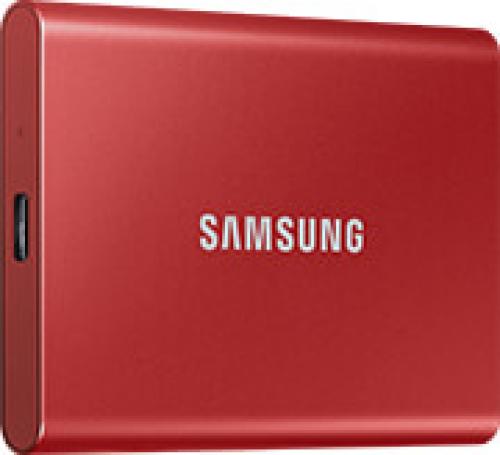 ΕΞΩΤΕΡΙΚΟΣ ΣΚΛΗΡΟΣ SAMSUNG MU-PC2T0R/WW PORTABLE SSD T7 2TB USB 3.2 RED