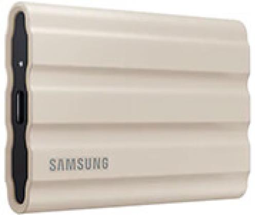 ΕΞΩΤΕΡΙΚΟΣ ΣΚΛΗΡΟΣ SAMSUNG MU-PE1T0K/EU PORTABLE SSD T7 SHIELD 1TB USB3.2 BEIGE