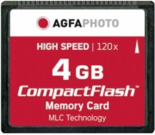 AGFAPHOTO COMPACT FLASH 4GB HIGH SPEED 120X MLC