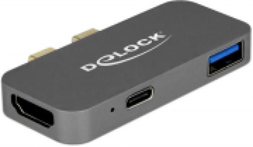 DELOCK 87739 MINI DOCKING STATION FOR MACBOOK WITH 5K