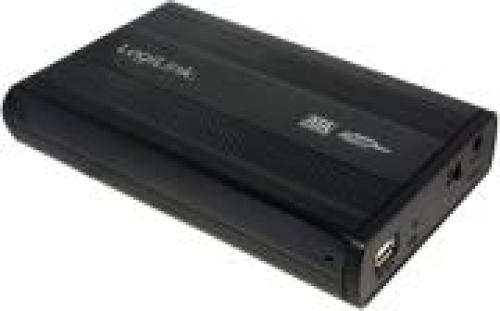 LOGILINK UA0082 3.5'' SATA HDD ENCLOSURE USB 2.0 ALUMINIUM BLACK