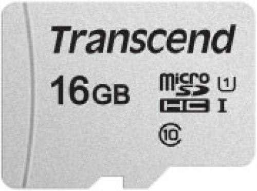 TRANSCEND 300S TS16GUSD300S 16GB MICRO SDHC UHS-I U1 V30 A1 CLASS 10