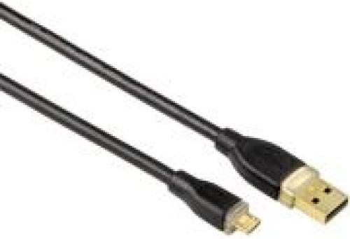 HAMA 78419 MICRO USB CONNECTING CABLE 1.8M BLACK