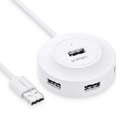 UGREEN HUB USB 2.0 CR106 WHITE 20270