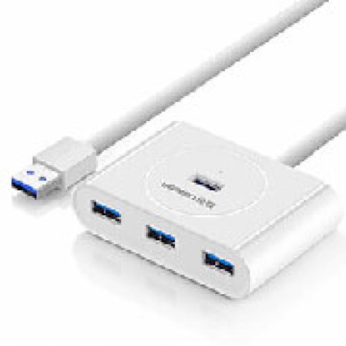 UGREEN HUB USB 3.0 CR113 WHITE 20283