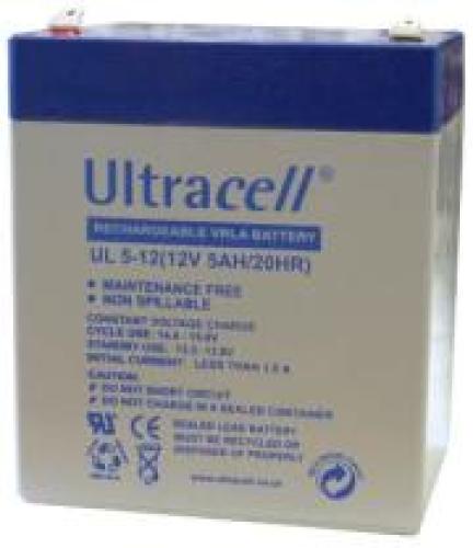 ULTRACELL UL5-12 12V 5AH REPLACEMENT BATTERY