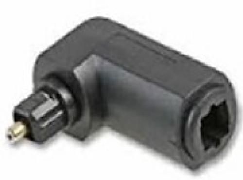 GEMBIRD A-OPTL-01 TOSLINK OPTICAL CABLE ANGLED ADAPTER