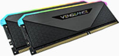 RAM CORSAIR CMN32GX4M2Z4600C18 VENGEANCE RGB RT BLACK 32GB (2X16GB) DDR4 4600MHZ DUAL KIT