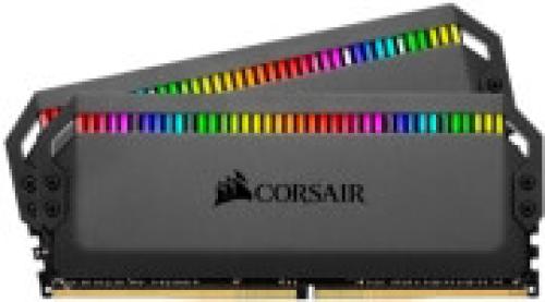 RAM CORSAIR CMT16GX4M2C3600C18 DOMINATOR PLATINUM RGB BLACK 16GB (2X8GB) DDR4 3600MHZ DUAL KIT