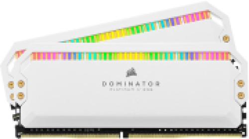 RAM CORSAIR CMT16GX4M2C3600C18W DOMINATOR PLATINUM RGB WHITE 16GB (2X8GB) DDR4 3600MHZ DUAL KIT