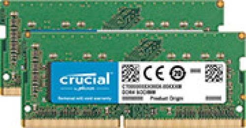RAM CRUCIAL CT2K32G4S266M 64GB (2X32GB) SO-DIMM DDR4 2666MHZ FOR MAC