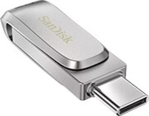 SANDISK SDDDC4-128G-G46 ULTRA DUAL DRIVE LUXE 128GB USB 3.1 TYPE-C/TYPE-A FLASH DRIVE