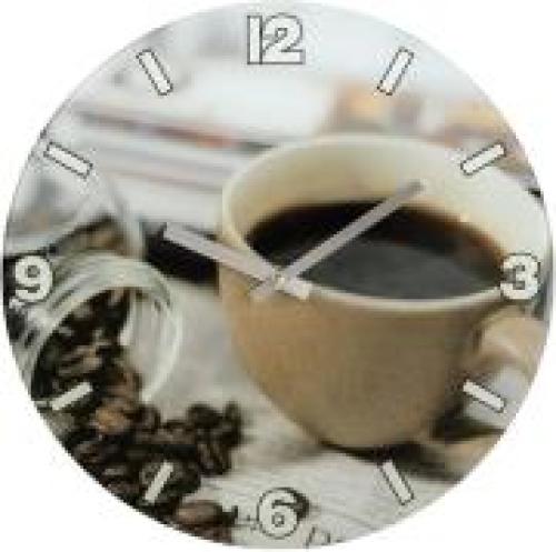 HAMA 136217 WALL CLOCK COFFEE