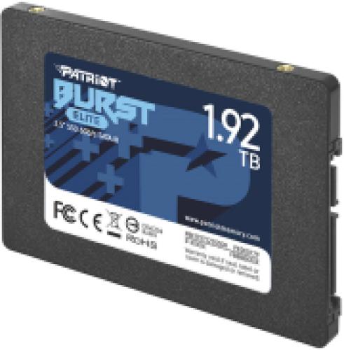 SSD PATRIOT PBE192TS25SSDR BURST ELITE 1.92TB 2.5'' SATA 3
