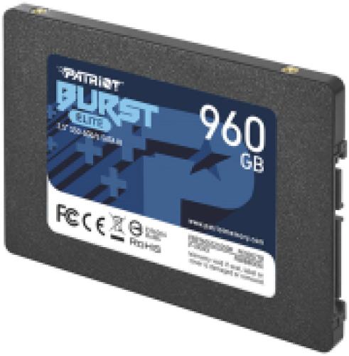 SSD PATRIOT PBE960GS25SSDR BURST ELITE 960GB 2.5'' SATA 3