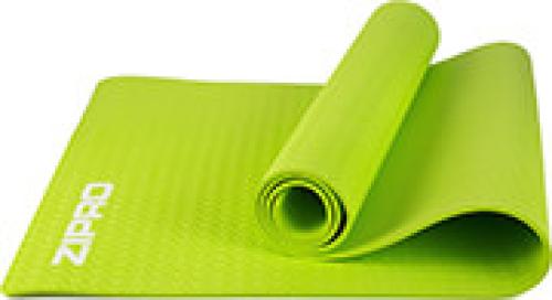 ZIPRO EXERCISE MAT 6MM LIME GREEN
